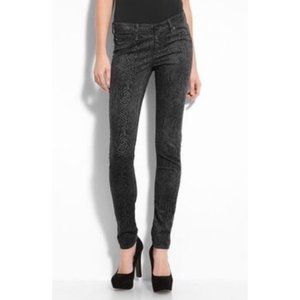 AG Adriano Goldschmied Snake Print Jean (Gray)